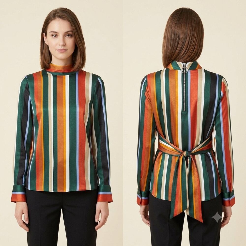 004-Zara Blouse size S NWT / PTP 16”